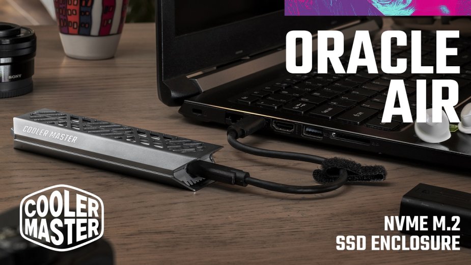 Cooler Master Oracle Air – aluminiowa obudowa dla pamięci masowej M.2