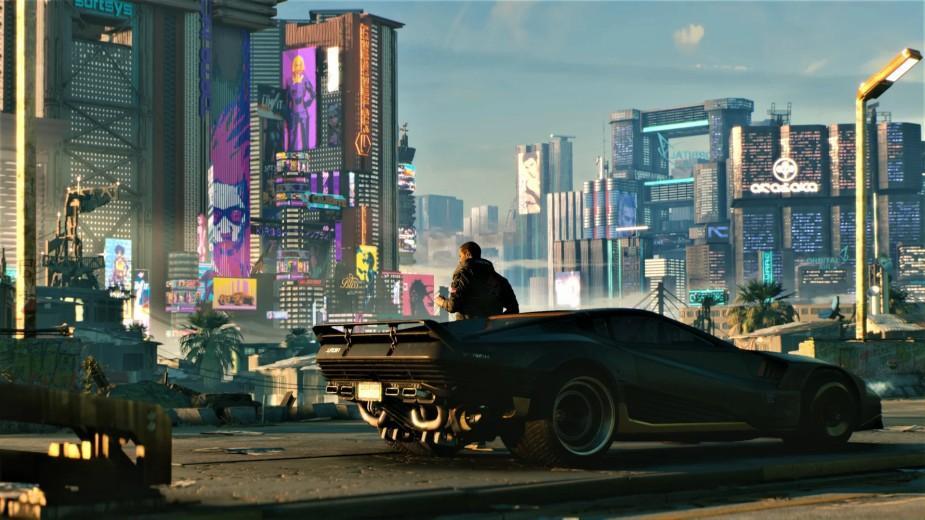 Cyberpunk 2077 wygląda całkiem nieźle z perspektywy trzeciej osoby