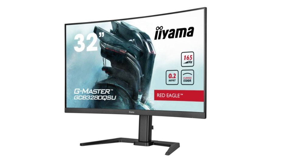 iiyama prezentuje G-Master GCB3280QSU-B1 Red Eagle - zakrzywiony monitor QHD VA
