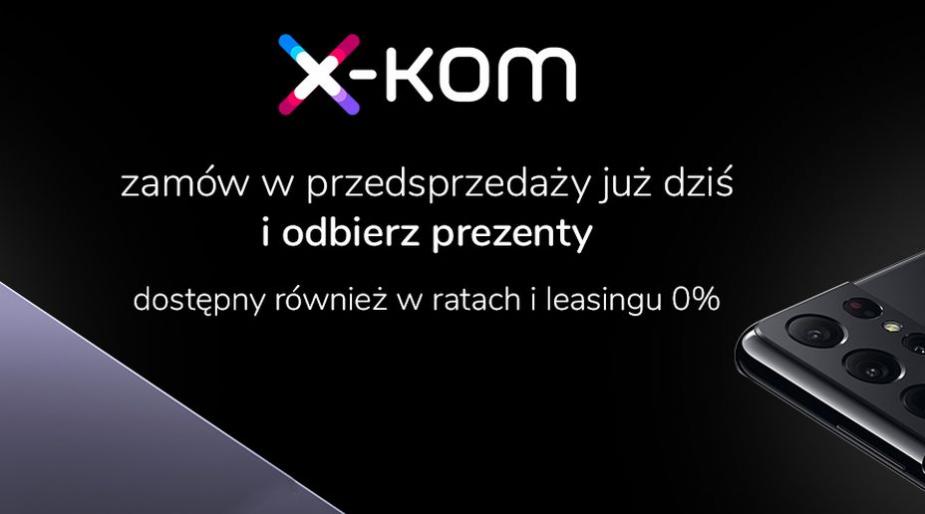 Nowe flagowce Samsunga przedstawione. Rusza przedsprzedaż serii Galaxy S21 5G w x-kom