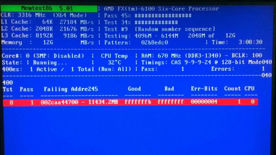 Pamiętacie Memtest86+? Ten niegdyś najlepszy program do testowania pamięci powraca po latach