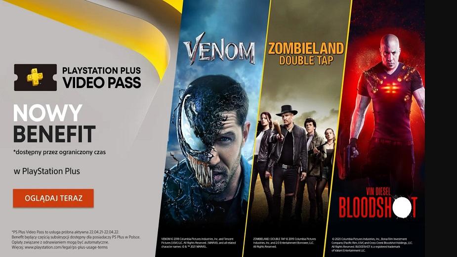 PlayStation Plus Video Pass - nowy benefit, który debiutuje wyłącznie w Polsce