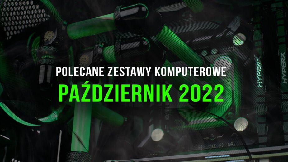Polecane zestawy komputerowe do gier październik 2022