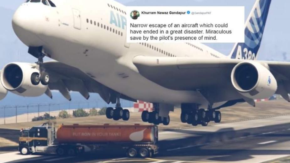 Polityk pomylił lądowanie samolotu w GTA V z prawdziwym zdarzeniem