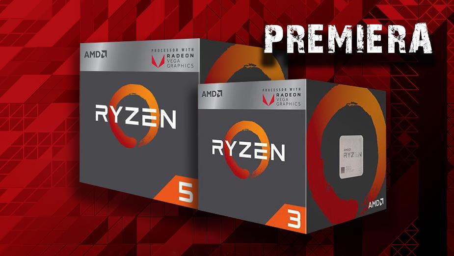 Premiera! Test procesorów AMD Ryzen 3 2200G oraz Ryzen 5 2400G