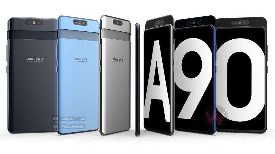 Samsung Galaxy A90 z rozsuwaną konstrukcją i obrotowym aparatem