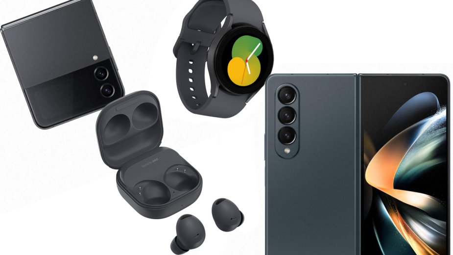 Samsung Galaxy Unpacked z czterema nowymi urządzeniami. Jest Fold4, Flip4, Watch5 i Buds2 Pro