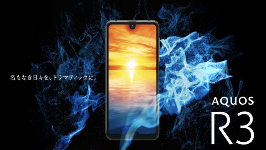 Sharp Aquos R3 - podwójny notch, ekran 120 Hz i Snapdragon 855