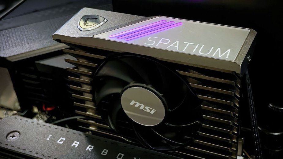 Spatium M570 Pro nowym królem wydajności SSD? MSI chwali się wynikami dysku