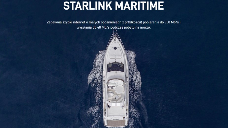 Starlink Maritime: internet satelitarny dla statków kosztuje nawet 23 000 zł miesięcznie