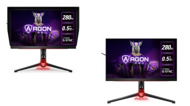 AOC prezentuje dwa monitory IPS z odświeżaniem 280 Hz i czasem reakcji 0,5 ms