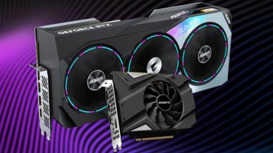 AORUS GeForce RTX 4090 MASTER 24G to gigant. Karta może zmieścić w sobie 4 grafiki Mini-ITX