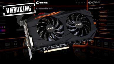 AORUS RX 570 4GB - UNBOXING 