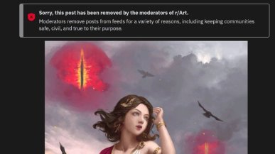 Artysta wyrzucony ze społeczności r/Art na Reddicie. Zarzucono mu korzystanie z AI