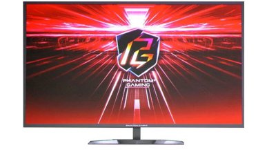 ASRock PG558KF Phantom Gaming - monitor do gier 8K z 55-calowym panelem IPS i certyfikatem HDR 1000