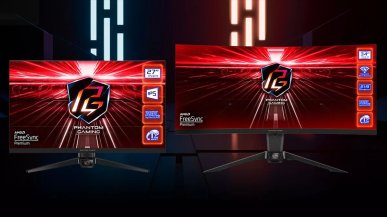 ASRock prezentuje swoje pierwsze monitory. Jeden posiada zintegrowaną antenę Wi-Fi