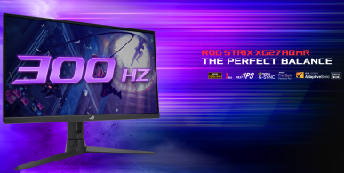 ASUS prezentuje ROG Strix XG27AQMR, 27-calowy monitor QHD z odświeżaniem 300 Hz