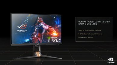 ASUS ROG Swift 500 Hz to pierwszy monitor z ekranem o odświeżaniu 500 Hz