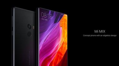 Bezramkowy Xiaomi Mi Mix 2 uchwycony na zdjęciu