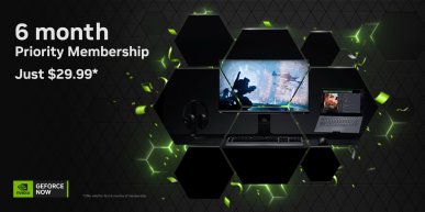 GeForce NOW Priority mocno przeceniony przez pierwsze 6 miesięcy i darmowa gra przy zakupie kart RTX