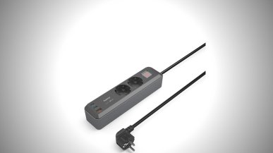 Hama prezentuje listwę 2GN Schuko z 2 gniazdami elektrycznymi i 3 portami USB, w tym z Power Deliver
