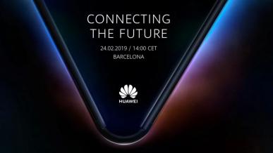 Huawei Mate X - składany smartfon zaprezentowany na zdjęciu