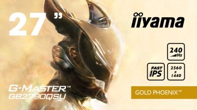 iiyama prezentuje G-Master GB2790QSU-B1 Gold Phoenix - monitor IPS QHD 240 Hz