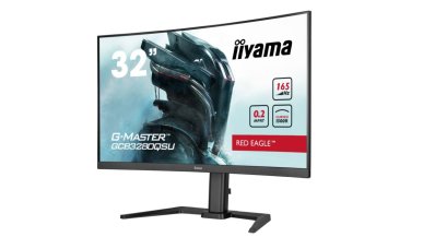 iiyama prezentuje G-Master GCB3280QSU-B1 Red Eagle - zakrzywiony monitor QHD VA