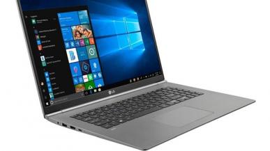 LG Gram -  niesamowicie lekki 17-calowy laptop z Intel Core i7