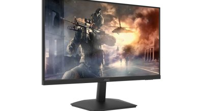 Mały i szybki AOC 24G15N -  23,8-calowy monitor VA z odświeżaniem 180 Hz