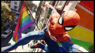 Modderzy usunęli wszystkie tęczowe flagi ze Spider-Man Remastered. W komentarzach zawrzało!