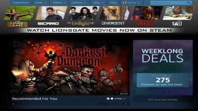 Oglądaj filmy za pośrednictwem Steam