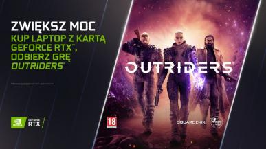 Outriders za darmo z laptopami z GeForce RTX. NVIDIA DLSS trafia do trzech nowych gier