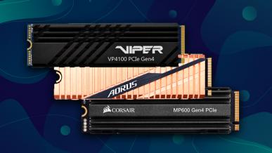Patriot Viper VP4100, Corsair MP600 i Gigabyte Aorus NVMe Gen4 - pojedynek 