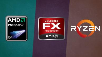 Phenom II vs Bulldozer vs Zen - test zegar w zegar i porównanie CMT/SMT