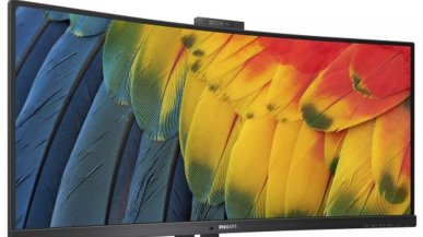Philips wprowadził 3 monitory z kamerą internetową i stacją dokującą z USB-C i RJ-45