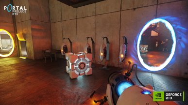 Portal Prelude RTX z pełnym ray tracingiem oraz DLSS 3 i RTX IO. Gra już dostępna
