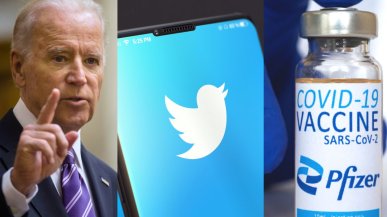 Prezydent Biden i prezes Pfizera pozwani za wymuszanie cenzury. Z Twitterem już wygrał