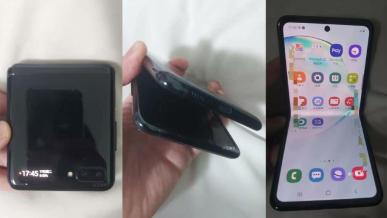 Prototyp składanego wertykalnie smartfona Samsunga na zdjęciach