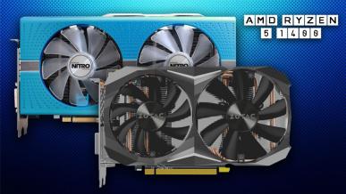 Radeon RX 590 vs  GTX 1060 GDDR5X. Test na Ryzen 5 1400