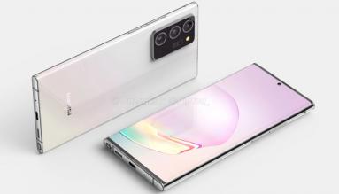 Samsung Galaxy Note 20 i Note 20+ zaprezentowane na renderach