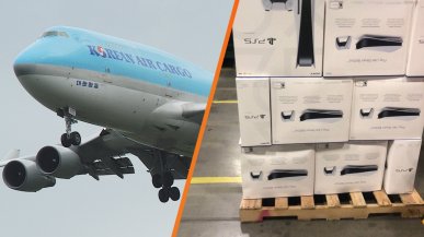 Sony wynajęło pięć Boeingów 747, żeby dostarczyć tysiące PlayStation 5 do Europy na Gwiazdkę