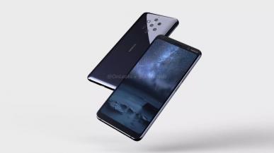 Tak wygląda Nokia 9 z pięcioma aparatami z tyłu w pełnej krasie