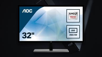 Test AOC Q3279VWF - 32 cale, 1440p, 75 Hz i FreeSync za 799 zł!