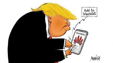 Trump: oskarżenie Huawei to taktyczna zagrywka. Huawei nie chce odwetu
