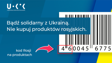 UOKiK zachęca do omijania produktów produkowanych w Rosji i Białorusi