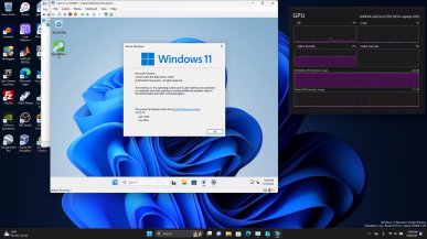 Uruchomił Windowsa 11 w pamięci karty graficznej. Tak wyglądają prędkości tego "dysku"