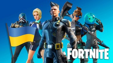 Wpływy z Fortnite przekażą Ukrainie. W zaledwie 1 dzień zebrano miliony USD, a to dopiero początek