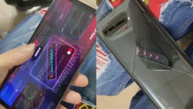 Wyciekł ASUS ROG Phone 5. Smartfon otrzymał dodatkowy ekran na tylnym panelu