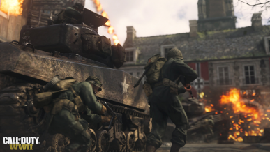 Digital Foundry analizuje COD:WWII na PS4 i PS4 PRO – różnice są niewielkie